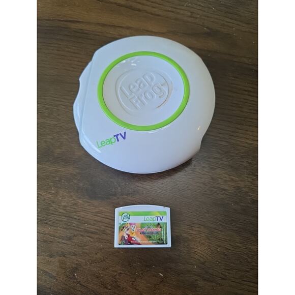 Leap Frog Leap TV Educational Active Video Gaming System Base Unit Only Untested - Picture 1 of 16